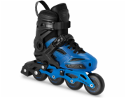 Spokey Freespo Junior rekreační nastavitelné brusle černomodré vel. 27-30