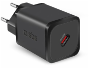 SBS Mobile SBS TETRGAN1C45W 45W GaN USB-C nástěnná nabíječka s funkcí Power Delivery - černá
