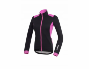 Dámská cyklistická bunda zeroRH+ Spirit W BLACK-DEEP PINK - L