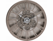 Nástěnné hodiny s viditelným mechanismem, O 39 cm