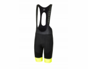 RH+ Kraťasy Vortice s laclem ČERNÁ/FLUO ŽLUTÁ/REFLEXNÍ - L