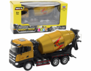 HUINA Míchačka betonu Stavební vozidlo Kov Khaki 1:50
