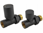 KFA Comfort PRO radiátorová sada, rovná, grafitová 758-030-61-BL