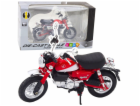 LeanToys Motocyklové retro klasické kovové světla červená...