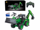 Dálkové ovládání Rýpadlo-nakladač RC Světla Zvuk Zelená H...