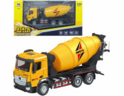 HUINA Míchačka betonu Stavební vozidlo Kov Žlutá 1:50