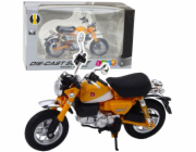 LeanToys Motocykl Retro Klasické Kovové Světla Žluté 1:12