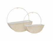 Sada 2 nástěnných květináčů TINO, 34 cm