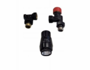 Vario Term axiální termostatická sada AXI matná černá EAXIGS0224C