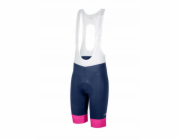 Cyklistické šortky zeroRH+ Logo DARK BLUE/FUCSIA - XXL