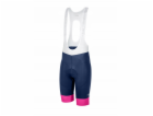 Cyklistické kraťasy zeroRH+ Logo DARK BLUE/FUCSIA - XL