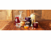 Weck Sklenice na tulipány 1750 ml (4 ks), pokojová, ušní, zap x2