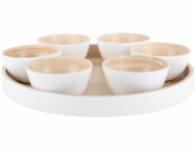 PURO misky na svačinu 6 kusů + tác