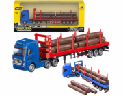 HUINA Kamionová doprava Dřevokovová 1:50 Červená