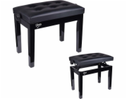 V-TONE ŁAWA 1 BK -  klavírní stůl s nastavitelnou výškou, černý