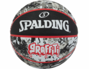 Spalding Graffiti míč Spalding 84378Z Černá 7