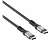 Manhattan USB kabel USB4 USB-C kabel 2m 40Gb/s 8K*60Hz 240W EPR napájení 3.1