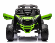 LeanToys Bateriový kočárek Can-am DK-CA003, zelený lak EDUKAMP
