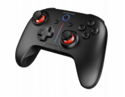 Bezdrátový herní ovladač Rampage Hydra RGB v černé barvě