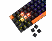 Baracuda BGK-03111 Dolphin Black US Mechanical Red Switches