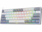 Redragon Klávesnice K617 Fizz Red s přepínači (K617WG-RGB)