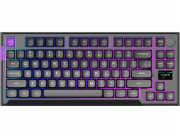 PREYON Klávesnice SILENT CLAW TKL Gateron Red Pro 3.0 s těsněním