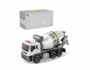 LeanToys Míchačka betonu modrá rotující hruška zvukové světlo 1:16