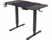 Diablo Psací stůl EGON 1100 z ořechového dřeva 110 - 170 cm x 60 cm