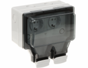 Atlo Chytrá elektrická zásuvka Wi-Fi S2IP6-TUYA, Tuya Smart