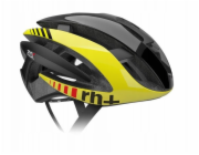 RH+ Cyklistická helma zeroZ Alpha LESKLÁ ČERNÁ/LESKLE ŽLUTÁ XS/M