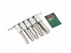 Rockforce Sada bitů TORX 1/2, 5dílná. (T60-T100, L-100 mm)