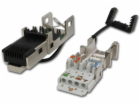 TELEGRTNER Telegärtner J80026A0046, RJ45, Černá, Nerezová...