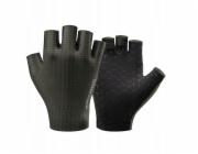 RockBros Prodyšné cyklistické rukavice s krátkými prsty Velikost: M - Zelené