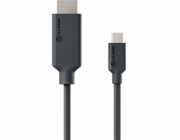 Alogic USB adaptér ALOGIC EL2UCHD-01 Kabelový adaptér 1m USB Type-C HDMI Černá