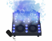 LIGHT4ME FBL STORM profesionální výrobník kouře a bublin s LED efektem a dálkovým ovládáním