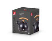 Konvice pískací CHARCOAL 2,3 litru fialovočerná BG-37312-GY