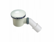 wirquin Sprchový sifon Tourbillon, průměr 90 mm, čištěný shora, s plnohodnotným ventilem, chrom 30723749