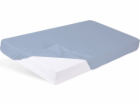 BabyMatex Bambusové prostěradlo do postýlky 160x80 modré