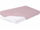 BabyMatex Bambusové prostěradlo do postýlky 160x80 růžové