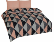 Matex Ložní prádlo 220 x 200 3dílné bavlněné Matex flanel 73