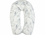 BabyMatex Polohovací polštář Relax z bavlněné látky, délka 190 Marble Matex