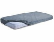 Matex Froté prostěradlo s gumou 210/220x190/200 PREMIUM Grafit - TPFPG220-44