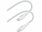 Puro Kabel USB PURO Fabric USB-C/Lightning MFi 1,2 m (bílý)