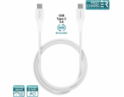 Puro USB kabel USB-C - 1m bílý