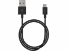 Puro USB kabel USB-A - USB-C 1 m černý (PUR516BLK)