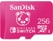 SanDisk Paměťová karta Nintendo Switch Fortnite MicroSDXC 256 GB třída 10 UHS-I/U3 (002154730000)