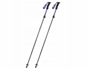 Static Control Hliníkové hole Qunature Nordic Walking Treking 110 - 130 cm - fialové