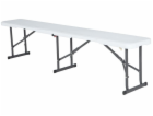Lifetime Skládací lavice 183 cm (bílá žula) (80305)