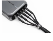 ForCell Kabel USB-A na USB-C 3m 66W Nylon Quick Charge 3.0 SUPERVOOC