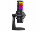 Rampage Herní/podcastový mikrofon Bemol RGB USB-C černý